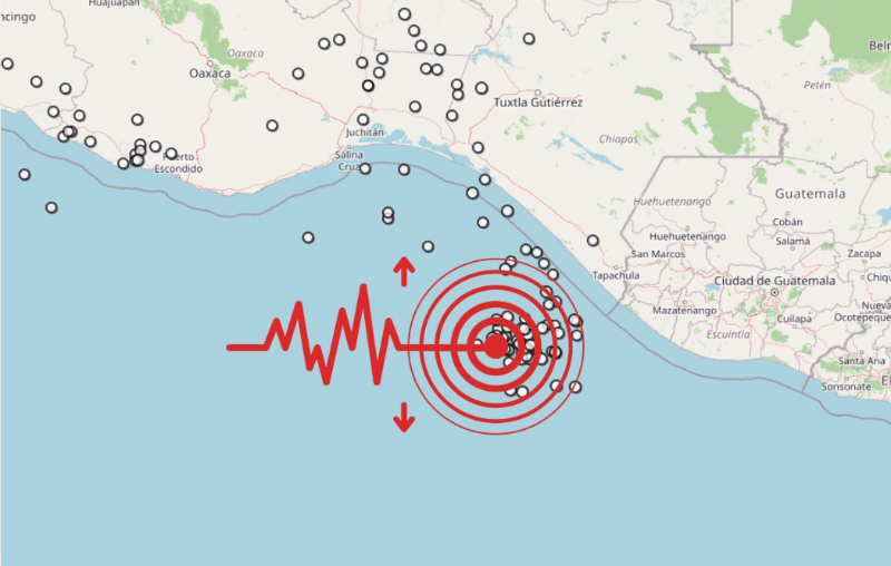 Sismo en Chiapas. ESPECIAL / SSN&nbsp;