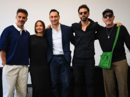 En la imagen, los actores principales de 