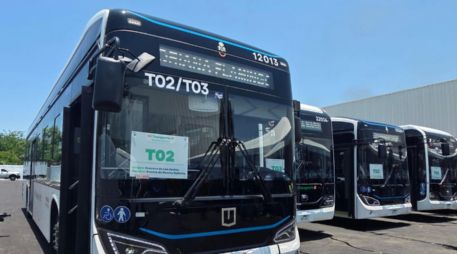 El nuevo sistema está compuesto por 19 unidades eléctricas, infraestructura especializada y una operación integrada que beneficiará a más de nueve mil personas. ESPECIAL/Gobierno de Jalisco