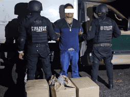 La dependencia señaló que el peso total del aseguramiento fue cercano a los 30 kilogramos de la aparente droga. ESPECIAL