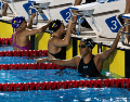 Celia Pulido volvió a ser una de las grandes figuras de la jornada al conquistar el título de los 100 metros dorso con un tiempo de 1:00.83 minuto. COMISIÓN DEL DEPORTE DE GUANAJUATO
