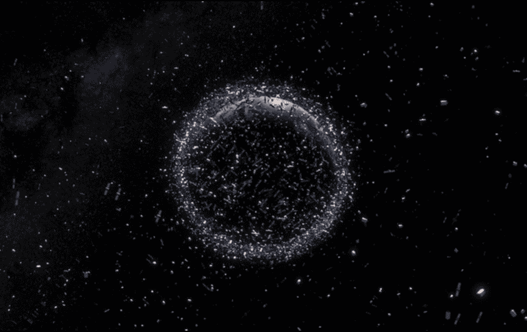 La basura espacial, suelen clasificarse según su tamaño o mejor dicho, según nuestra capacidad de detectarlos. NATURAL HISTORY MUSEUM