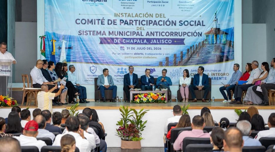 El acto se llevó a cabo en las instalaciones del Centro Cultural Antigua Presidencia de Chapala. ESPECIAL