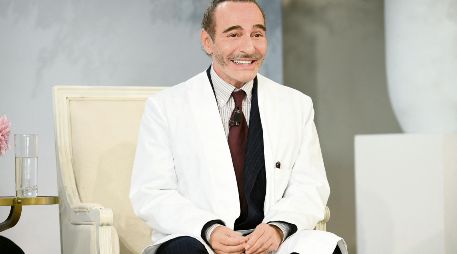 El diseñador participó en la conferencia “Fuerzas de la Moda” de Vogue, en Nueva York. AFP