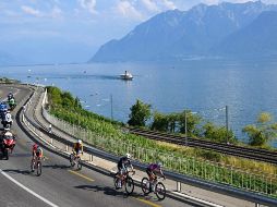 La primera etapa del Tour de Francia Femenil se disputó hoy sábado 1 de agosto con un recorrido de 138 kilómetros, con salida y meta en Lausanne, Suiza. AFP / N. Tucat