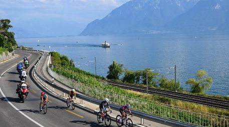 La primera etapa del Tour de Francia Femenil se disputó hoy sábado 1 de agosto con un recorrido de 138 kilómetros, con salida y meta en Lausanne, Suiza. AFP / N. Tucat