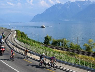 La primera etapa del Tour de Francia Femenil se disputó hoy sábado 1 de agosto con un recorrido de 138 kilómetros, con salida y meta en Lausanne, Suiza. AFP / N. Tucat