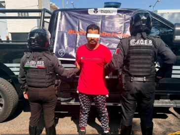La Secretaría de Seguridad del Estado informó que el detenido fue identificado como Gabriel "N", de 39 años. ESPECIAL