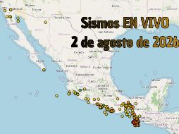EN VIVO | Sismos en México | Domingo 2 de agosto. ESPECIAL / SSN