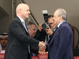 El Real Madrid declaró que considera la marcha atrás del proyecto una buena noticia para el futbol, sus instituciones y para los aficionados. EFE / ARCHIVO