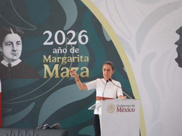 En su discurso, Claudia Sheinbaum recalcó que lo que defiende su gobierno es el bienestar, la democracia, la soberanía y la independencia. SUN