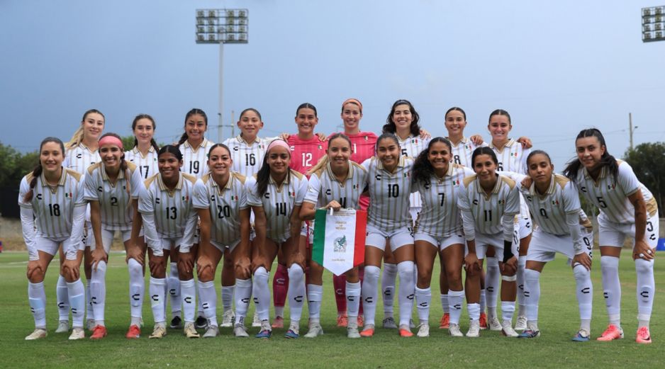 Las dirigidas por Vanessa Martínez acabaron la Fase de Grupos en Santo Domingo con siete unidades. X/@Miseleccionfem.