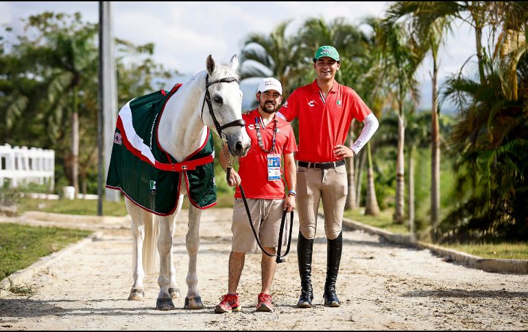 Será este lunes cuando el equipo mexicano de salto ecuestre inicie su actividad en pista luego de meses de preparación. CORTESÍA/ Óscar Mujica.