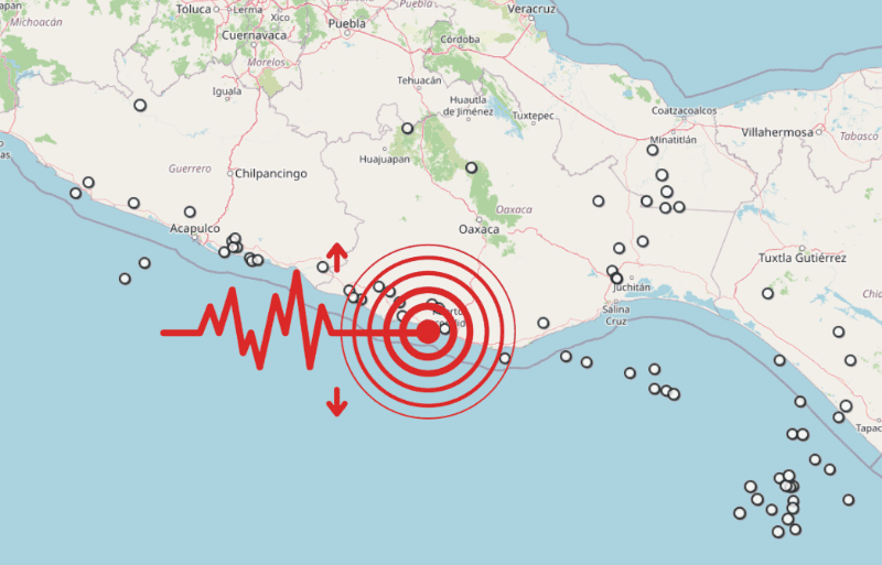 &nbsp;Sismo en Jalisco. ESPECIAL / SSN