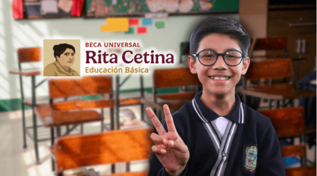 La Beca Rita Cetina para primaria busca aliviar la fuerte carga económica que enfrentan las familias mexicanas durante la temporada de regreso a clases. ESPECIAL