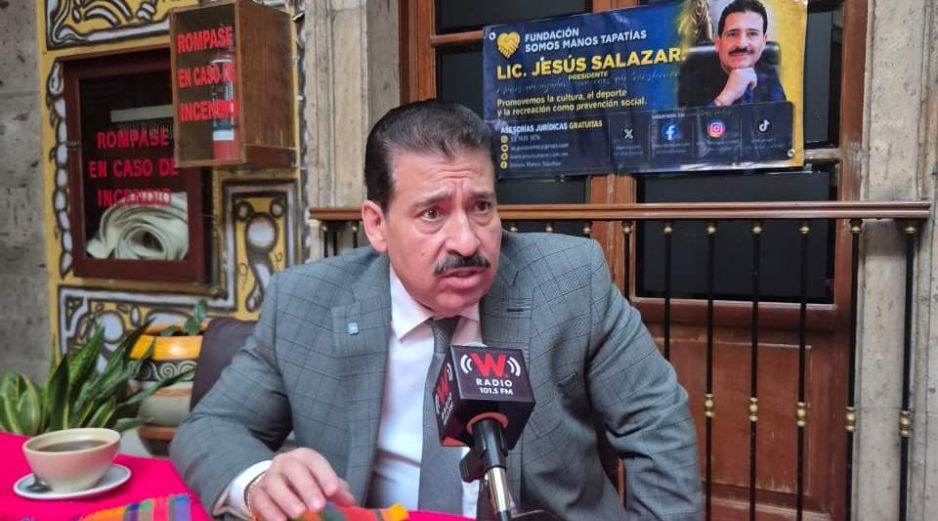 José de Jesús Salazar Zazueta, presidente de la fundación Somos Manos Tapatías. EL INFORMADOR / J. Velazco