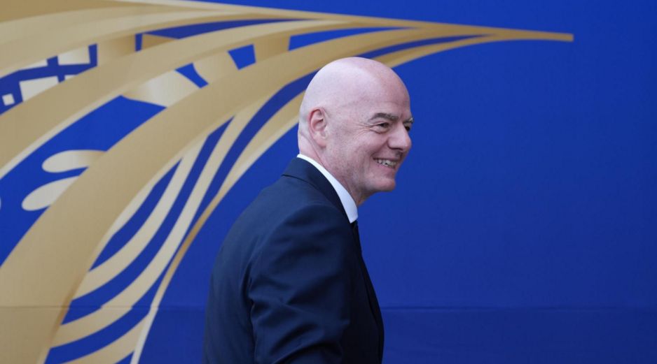 Gianni Infantino anunció su propuesta para vender el 20 % de FIFA Forward Enterprise (FFE), una nueva filial que planteaba crear para manejar las operaciones comerciales. EFE / O. ALONSO