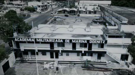 La Academia Militarizada Doenitz se colocó como una importante tendencia a raíz del feminicidio de Dafne. CAPTURA DE VIDEO