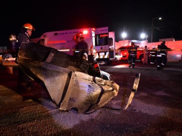 Investigan causas del accidente que dejó cuatro muertos. CORTESÍA/UEPCBJ