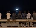 Los agentes de la Guardia Civil española continuaban rastreando hoy la zona del entorno fronterizo del Tarajal, que separa en Ceuta a España de Marruecos. AP/ARCHIVO