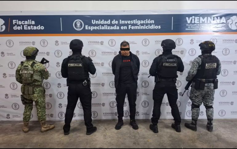 Iván Martín ‘N’ fue vinculado a proceso por el feminicidio de Valeria Márquez y permanecerá un año en prisión preventiva mientras avanza la investigación. ESPECIAL/ FISCALÍA DE JALISCO.