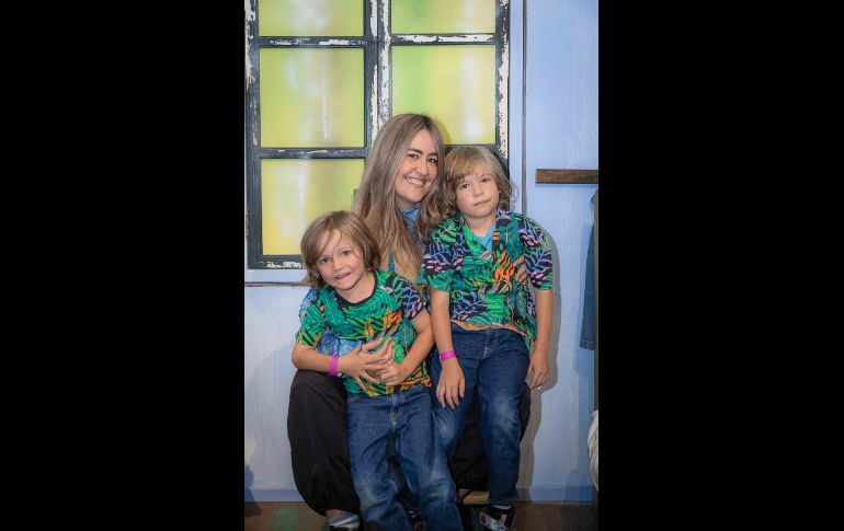 Tiago Romero, Lucía Orozco y Lucas Romero. GENTE BIEN JALISCO / Revista del 7 de agosto 2026