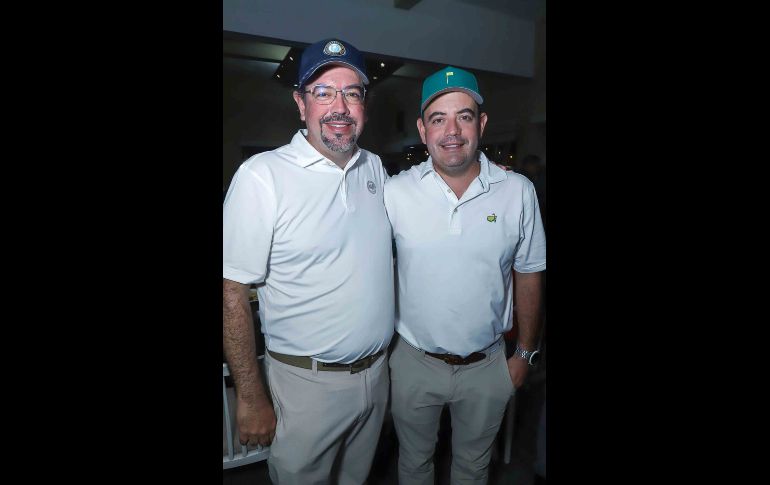 Ramón y Daniel Casillas. GENTE BIEN JALISCO /  56° Torneo Anual de Golf del Atlas Country Club 2026