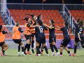 Alison Veloz ejecutó de estupenda forma el penalti decisivo que le dio a la Selección Mexicana Femenil Sub 23 el metal dorado en Santo Domingo. X/@Miseleccionfem