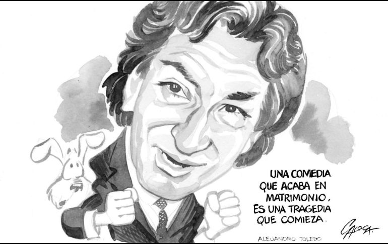 Dibujos y cartones de Rodolfo Caloca obtenidos desde la hemeroteca de EL INFORMADOR.