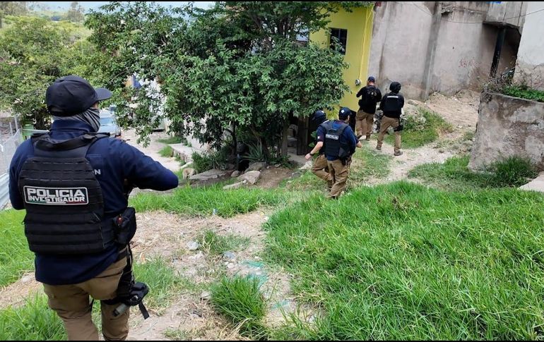La dependencia no informó sobre personas detenidas como resultado de este cateo. ESPECIAL