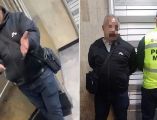 El sujeto se disculpó, pero eso no evitó que fuera detenido ahí mismo, en las instalaciones del Metro. ESPECIAL