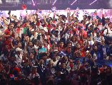 Santo Domingo cerró los Juegos Centroamericanos y del Caribe 2026 con una emotiva ceremonia marcada por música, color y orgullo regional. EFE.