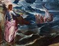 Cristo hoy repite a cada uno de nosotros: “¡Animo, soy yo, no temas!”. WIKIPEDIA/"Cristo en el Mar de Galilea", de Jacopo Tintoretto