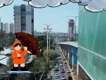 Te compartimos las condiciones meteorológicas para Guadalajara, que prevé lluvias este domingo; ¡no olvides el paraguas! ESPECIAL / F. Flores