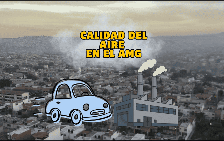 La mañana de este lunes 10 de agosto en el AMG se registra buena calidad de aire en Atemajac con 10 Puntos IMECA. EL INFORMADOR / ARCHIVO