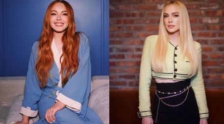 Lindsay Lohan volvió al cabello rojo. INSTAGRAM / @lindsaylohan