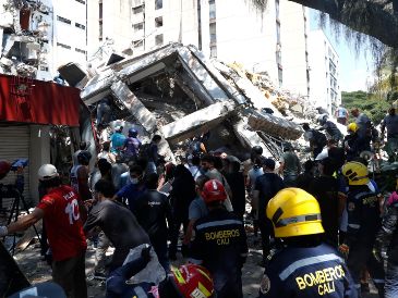 Terremoto de magnitud 7.4 sacudió este lunes a Colombia. EFE / E. Guzmán