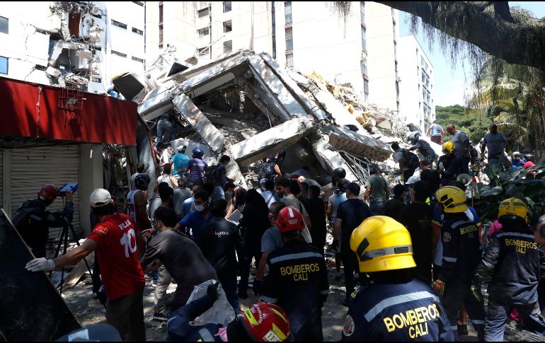 Terremoto de magnitud 7.4 sacudió este lunes a Colombia. EFE / E. Guzmán