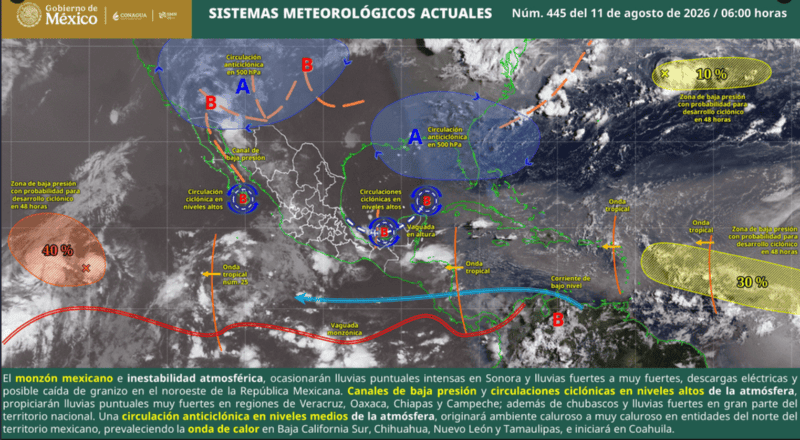 X / @conagua_clima&nbsp;