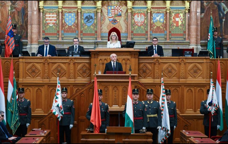 András Bakaes un experto en derecho constitucional que fue crítico con el anterior Gobierno del ultranacionalista Viktor Orbán y que llega al cargo en pleno proceso de regeneración democrática en el país. EFE/BOGLARKA BODNAR HUNGARY OUT