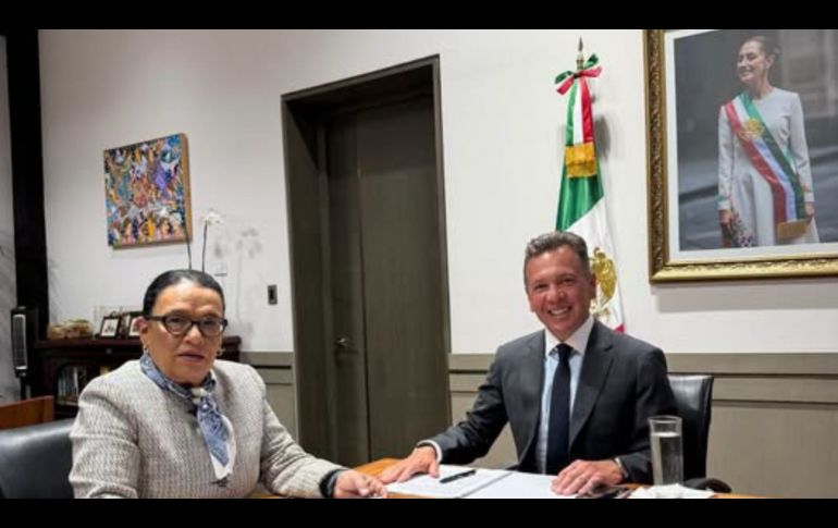 Pablo Lemus informó de su reunión con la secretaria de Gobernación a través de sus redes sociales. FACEBOOK/Pablo Lemus Navarro
