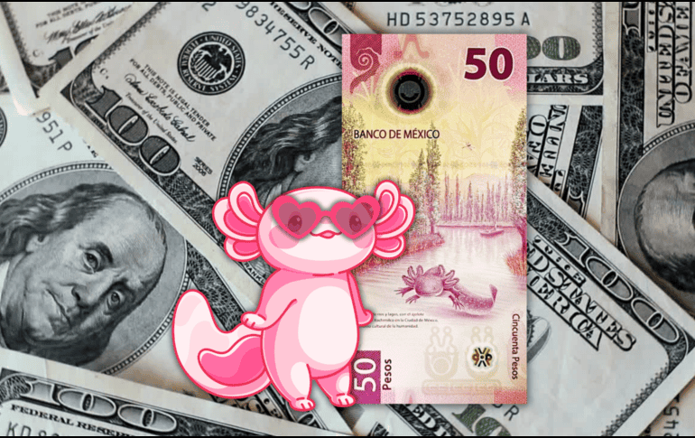 El tipo de cambio se acerca peligrosamente al anhelado piso de los 16 pesos. ESPECIAL / CANVA