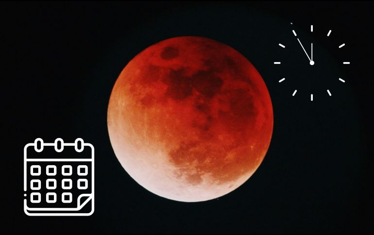 Te compartimos las fechas de las fases de la luna e información importante para considerar en el próximo evento astronómico: la Luna de Sangre. UNSPLASH / Y. Kato