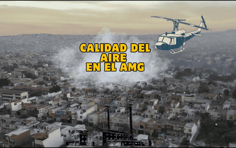 La mañana de este viernes 14 de agosto en el AMG se registra buena calidad del aire en Atemajac con 5 puntos IMECA. EL INFORMADOR / ARCHIVO