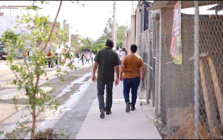 Las acciones fueron realizadas en zonas prioritarias identificadas en el Plan Integral de Movilidad Urbana Sustentable. ESPECIAL / Imeplan