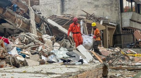 El reporte de la Ungrd representa uno de los balances más recientes sobre el impacto del terremoto y podría modificarse conforme avancen las labores de rescate, búsqueda y evaluación de daños en las zonas afectadas. EFE/M. Baos