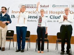 La Presidenta inauguró el hospital de Ciudad Madero, equipado con 179 camas y cinco quirófanos. ESPECIAL