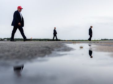 Trump reiteró en un mensaje en su red, Truth Social, que Irán no puede tener armas nucleares. AP/ARCHIVO