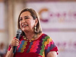 Xóchitl Gálvez sostuvo que leyó una investigación que involucraba a 'Andy' López en supuestos delitos, pero no dijo exactamente dónde. EL INFORMADOR/ARCHIVO