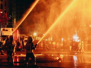 Una fuerte explosión de una pipa de gas en la colonia Las Águilas, alcaldía Álvaro Obregón, dejó al menos tres personas lesionadas.  ESPECIAL/PEXELS
